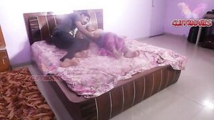 Aunty's secret desi sex video featuring a stunning girl and a hard cock