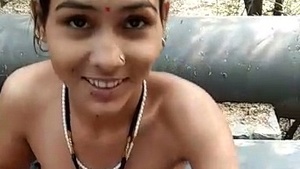 Outdoor sex video of Chusai and Kamapisachi with cock sucking