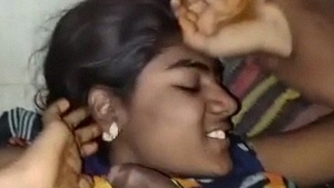 Tamil girl requests for lights out before a blowjob