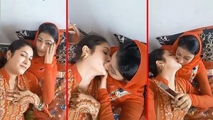 Desi sisters indulge in steamy lesbian sex on Tik Tok
