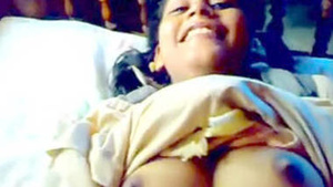 Mallu babe's big boobs on full display for her boyfriend