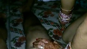 Newlyweds get frisky with their bhabhi, talking dirty and enjoying some rough sex