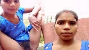 Desi bhabhi's big boobs and sexy moves in a homemade video