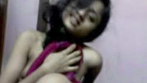 Watch a shy Indian girl get naughty on camera