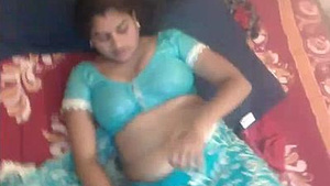 Desi wife stripping and masturbating on camera