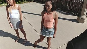 Aria Skye and Raquel Diamond's Small Tits: A Perfect Match